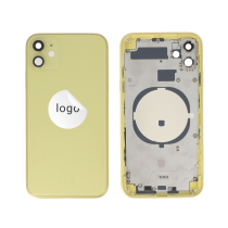 Rahmen Complet (Hülle Rückseite Vormontiert) Gelb iPhone 11 (Pulled A)