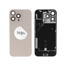 Rückglas komplett Titan Wüstensand iPhone 16 Pro Max (Pulled A)