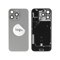 Rückglas komplett Titan Natur iPhone 16 Pro Max (Pulled A)