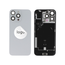 Rückglas komplett Titan Weiß iPhone 16 Pro Max (Pulled A)