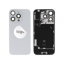 Rückglas komplett Titan Weiß iPhone 16 Pro (Pulled A)