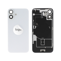 Rückglas komplett Weiß iPhone 16 Plus (Pulled A)