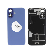 Rückglas komplett Ultramarin iPhone 16 (Pulled A)