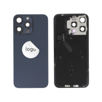 Rückglas komplett Titan Blau iPhone 15 Pro Max (Pulled A)