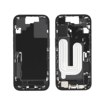 Mittelrahmen Schwarz iPhone 17 (Mit Komponenten) (Pulled A)