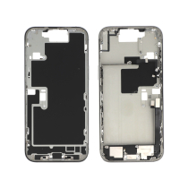 Mittelrahmen Titan Weiß iPhone 16 Pro Max (mit Komponenten) (Pulled A)