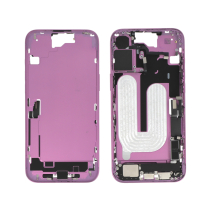 Mittelrahmen Rosa iPhone 16 Plus (Mit Komponenten) (Pulled A)