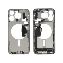 Mittelrahmen Titan Weiß iPhone 15 Pro Max (Mit Komponenten) (Pulled A)