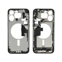 Mittelrahmen Titan Schwarz iPhone 15 Pro Max (Mit Komponenten) (Pulled A)