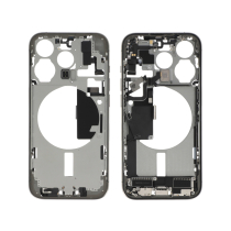 Mittelrahmen Titan Natur iPhone 15 Pro (Mit Komponenten) (Pulled A)