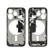 Mittelrahmen Titan Blau iPhone 15 Pro (Mit Komponenten) (Pulled A)