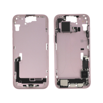 Mittelrahmen Rosa iPhone 15 Plus (Mit Komponenten) (Pulled A)