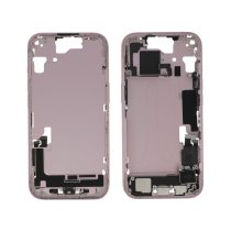 Mittelrahmen Rosa iPhone 15 (Mit Komponenten) (Pulled A)