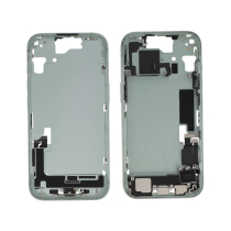 Mittelrahmen Grün iPhone 15 (Mit Komponenten) (Pulled A)