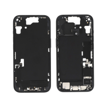 Mittelrahmen Schwarz iPhone 15 (Mit Komponenten) (Pulled A)