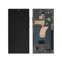Komplettes Display Grün Galaxy S23 Ultra (S918) (Soft OLED)