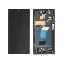 Komplettes Display Schwarz Galaxy S23 Ultra (S918) (Soft OLED)