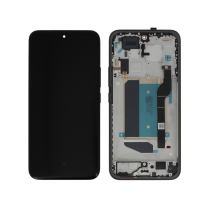 Komplettes Display Schwarz Poco M8 Pro 5G (Mit Rahmen)