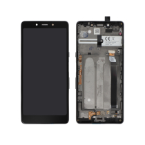 Displayeinheit Schwarz Xperia L3 (I4312) (mit Rahmen)