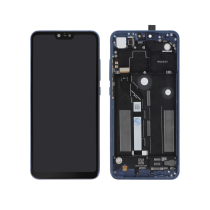 Displayeinheit Blau Xiaomi Mi 8 Lite (mit Rahmen)