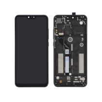 Displayeinheit Schwarz Xiaomi Mi 8 Lite (mit Rahmen)