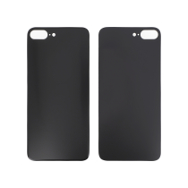 Backcover Grau Space iPhone 8 Plus (Großes Loch) (Ohne Logo)