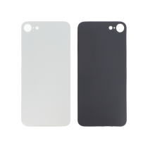Backcover Silber iPhone 8/SE2 (Großes Loch) (Ohne Logo)