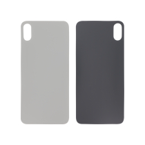 Backcover Silber iPhone XS Max (Large Hole) (Ohne Logo)