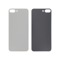 Backcover Silber iPhone 8 Plus (Großes Loch) (Ohne Logo)