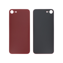Backcover Rot iPhone 8/SE2 (Großes Loch) (Ohne Logo)