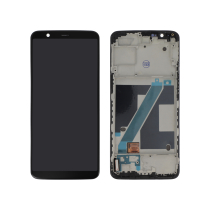 Displayeinheit Schwarz OnePlus 5T (Mit Rahmen) (ReLife)