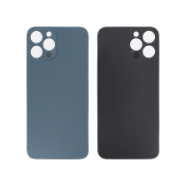 Backcover Blau iPhone 12 Pro Max (Großes Loch) (Ohne Logo)