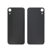Backcover Schwarz iPhone XR (Large Hole) (Ohne Logo)
