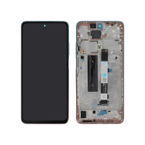 Displayeinheit Gold Xiaomi Mi 10T Lite 5G (mit Rahmen)