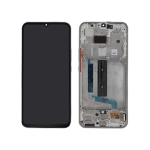 Displayeinheit Weiß Xiaomi Mi 10 Lite 5G (Mit Rahmen)