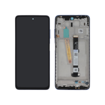 Displayeinheit Blau Xiaomi Poco X3/X3 Pro/X3 NFC (mit Rahmen)