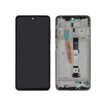 Displayeinheit Grau Xiaomi Poco X3/X3 Pro/X3 NFC (Mit Rahmen)