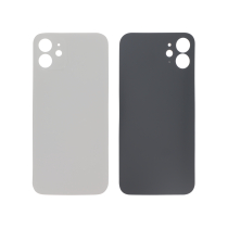 Backcover Silber iPhone 12 (Large Hole) (Ohne Logo)