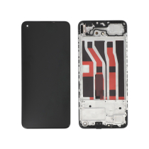 Komplettes Display Schwarz Oppo A74 4G