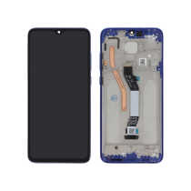 Displayeinheit Blau Redmi Note 8 Pro (mit Rahmen)