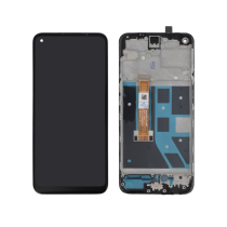 Displayeinheit OnePlus Nord N100 Schwarz (mit Rahmen)