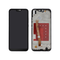 Displayeinheit Schwarz Huawei P20 Lite (Mit Rahmen)