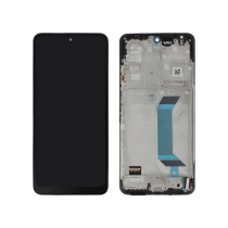 Displayeinheit Schwarz TFT Redmi Note 12 5G (mit Rahmen)