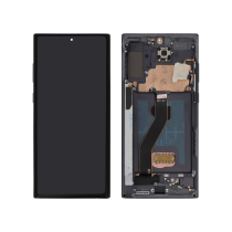 Displayeinheit OLED Schwarz Galaxy Note 10+ (N975F/N976B) (Mit Rahmen)