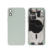 Backcover Komplett Grün iPhone 12 (Mit MagSafe) (Ohne Logo)