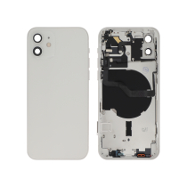 Backcover Komplett Weiß iPhone 12 (Ohne Logo)