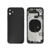 Backcover Komplett Schwarz iPhone 11 (Ohne Logo)
