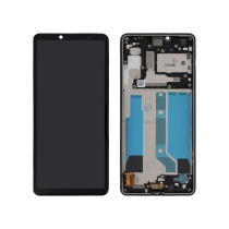 Displayeinheit Schwarz Xperia 10 IV (mit Rahmen)
