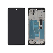 Displayeinheit Moto G82 5G (mit Rahmen) (ReLife)