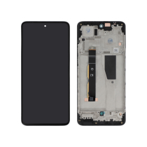 Displayeinheit Moto G84 5G (mit Rahmen) (ReLife)